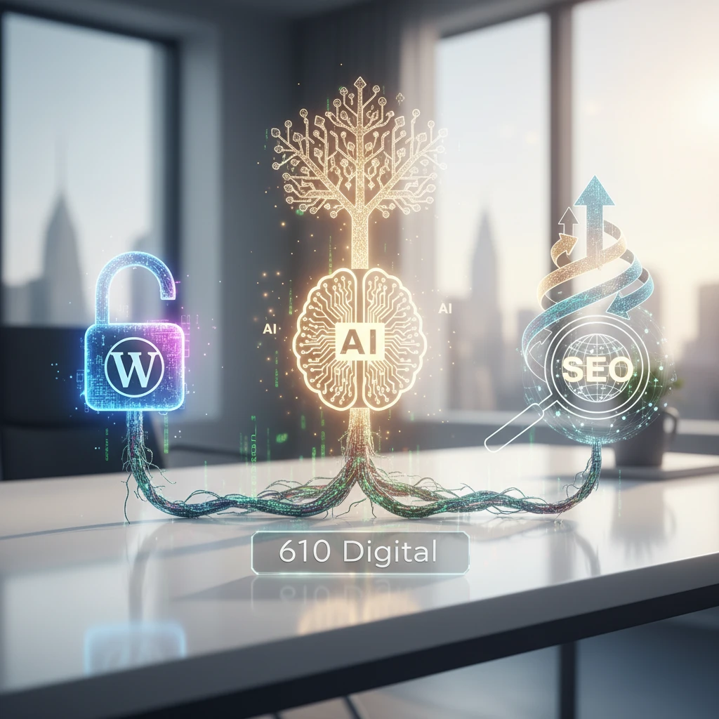 Unlock Growth: WordPress, AI, and Strategic SEO by 610 Digital