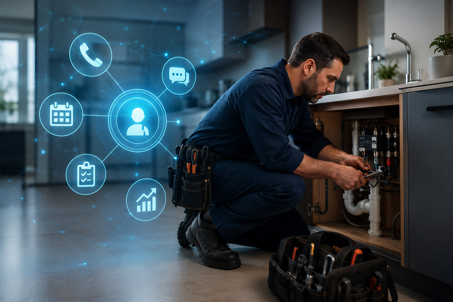 AI Automation for Trades: Building Local Trust in a Tech-Forward World